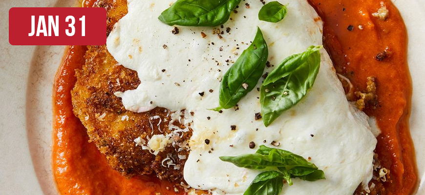 January 31st 2026 - Chicken Parmigiana Supper Club